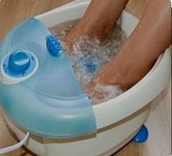 A pedicure is a cosmetic treatment for the feet and toenails, focusing on improving their appearance and health. It typically involves soaking the feet, exfoliating the skin, massaging the feet and calves, shaping and trimming toenails, and polishing the nails.
