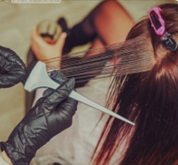 Hair color is determined by melanin, a pigment in the hair shaft. Two types of melanin, eumelanin and pheomelanin, contribute to the color. Eumelanin is a brown-black pigment, while pheomelanin is a red pigment. The amount and type of melanin present in the hair determine the final hair color.
